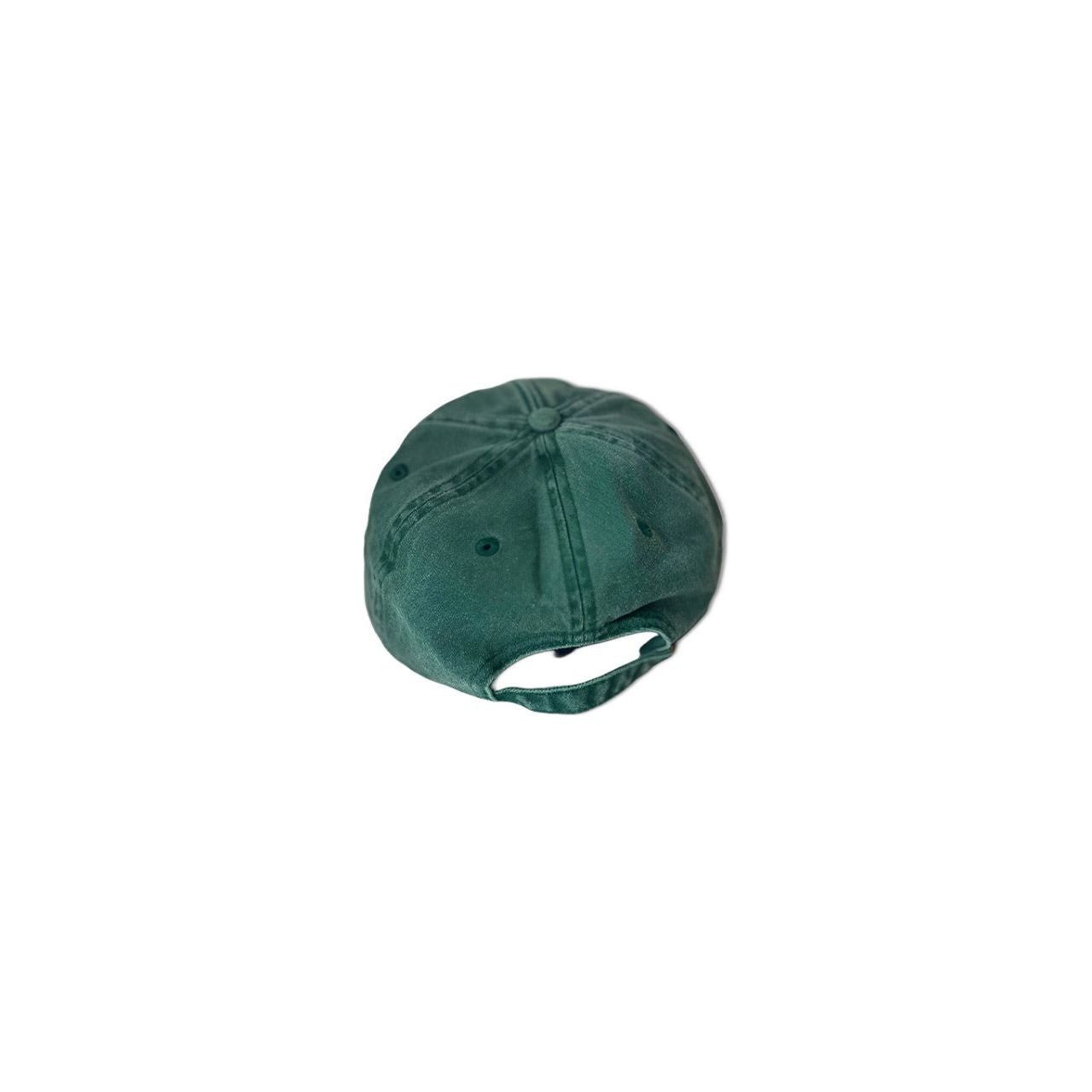 Logo Vintage Washed Embroidery Cap - Green